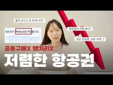 여행 경비 절약! 저가 항공권 구매 꿀팁과 예약 전략